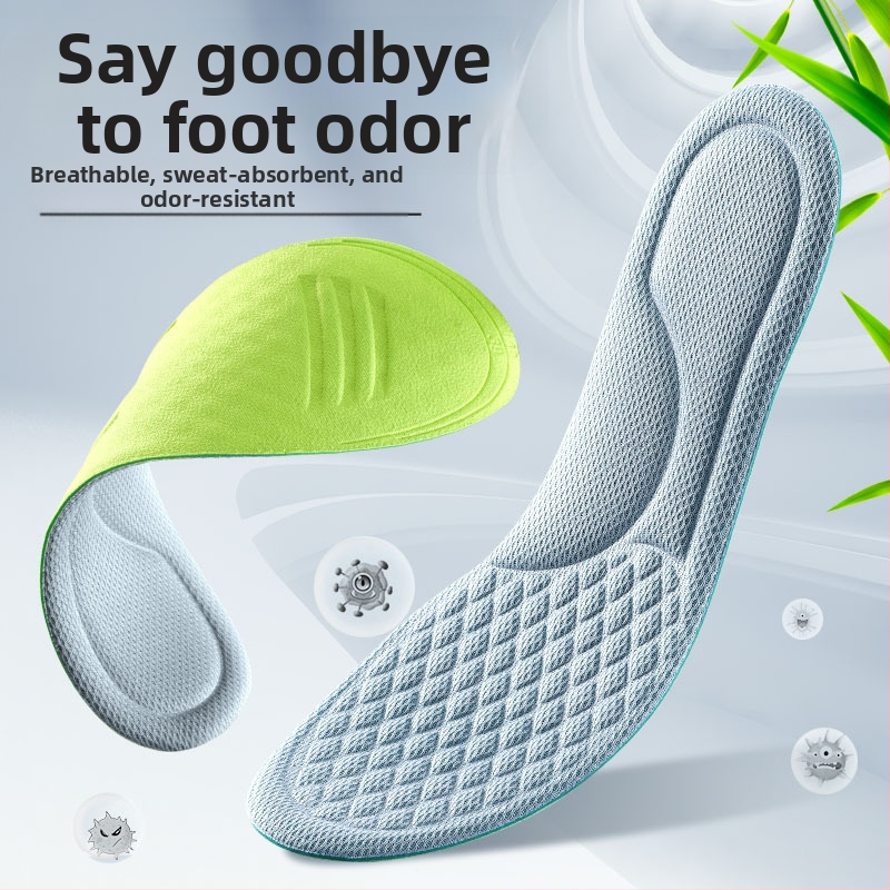 Mugwort deodorant ja lõhnavaba sisetald massaažiks Higi imav Pehme ja mugav Meeste ja naiste higised jalad Hingavad ja kuivad spordijalatsid Saapad