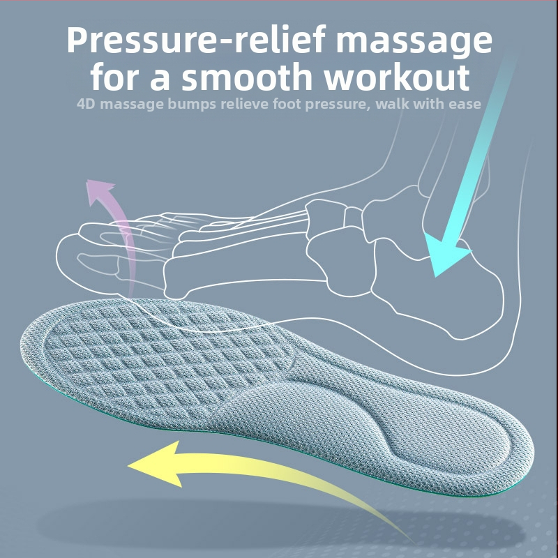 Dezodorant s príchuťou paliny a bez zápachu, masážna vložka do topánok, absorbujúca pot, mäkká a pohodlná pánska a dámska športová obuv, priedušná a suchá, odolná voči spoteným nohám