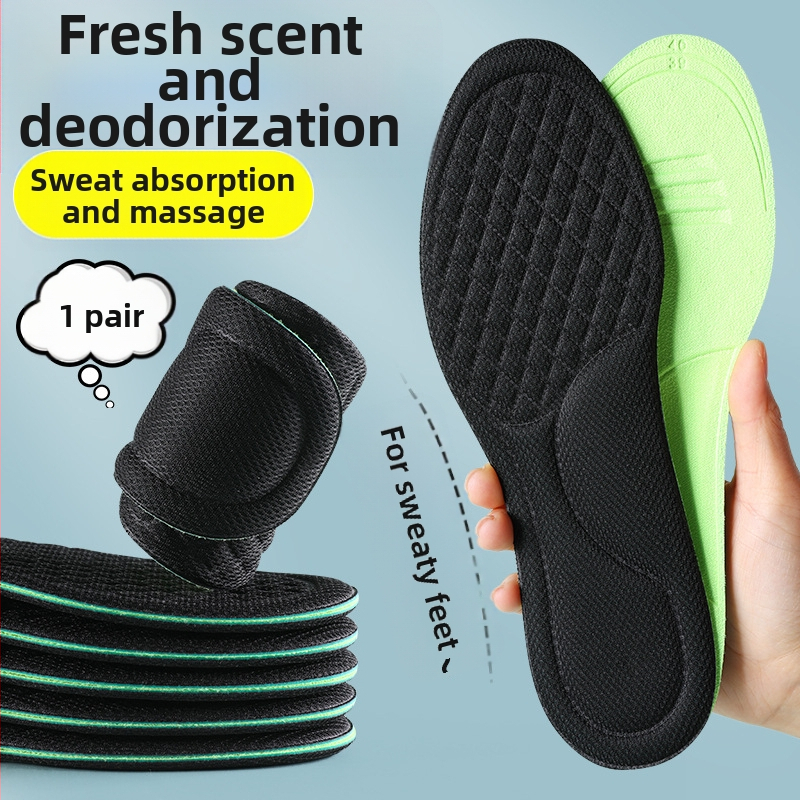 Mugwort deodorant ja lõhnavaba sisetald massaažiks Higi imav Pehme ja mugav Meeste ja naiste higised jalad Hingavad ja kuivad spordijalatsid Saapad