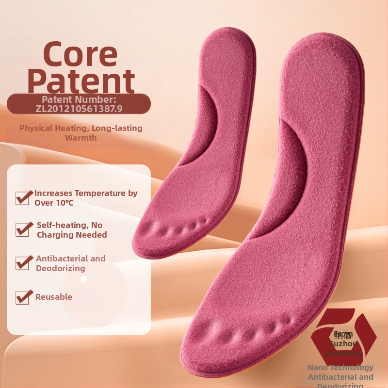 Zimné teplé a teplotne stále tepelné vložky s nano génovou technológiou, fyzikálne dlhotrvajúce vyhrievacie a dezodoračné vložky pre ženy