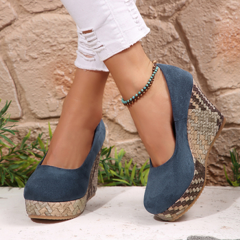 Καλοκαιρινά Εξωτερικού Εμπορίου Νέα Στυλ Πλατφόρμας με Χοντρό Κάτω Μέτωπο, Γυναικεία Σανδάλια Παραλίας με Σταυρωτή Αγκράφα, Amazon