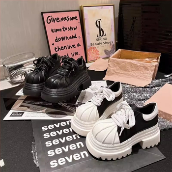 European Station Shell Head Big Head Χοντρό Κάτω Ανυψωμένο Παπούτσια Πλατφόρμας Παιδικά 2025 Άνοιξη Νέες Εκρήξεις Casual Small