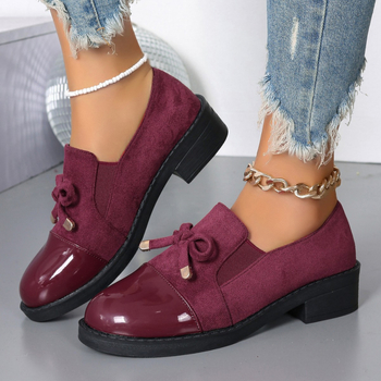 Zahraničný obchod Cezhraničná móda pre plus size Dámska obuv Amazon Módna obuv Dámske mokasíny s francúzskym kamienkom na sklade