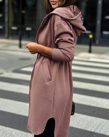 Νέο προϊόν 2023 Ευρωπαϊκό και αμερικανικό σκούρο καφέ casual φούτερ με κουκούλα με κορδόνι σε καυτές πωλήσεις