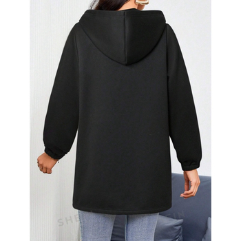 2024 Europa i Sjedinjene Države Amazon neovisna postaja jesen i zima prekogranični novi ženski labavi dugi kardigan s patentnim zatvaračem