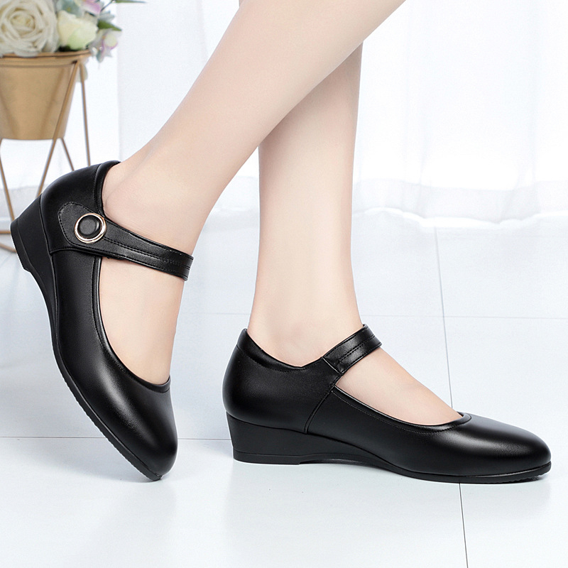 Mamine topánky, letné nové jarné a jesenné topánky s prackou, elegantné, univerzálne, pohodlné, z mäkkej kože, s mäkkou podrážkou, dámske topánky, ktoré neunavujú nohy, jednoduché topánky pre ženy