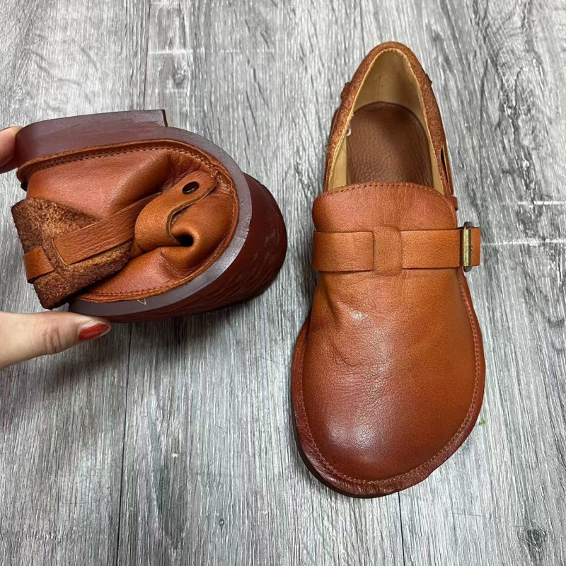 Jesen 2024. nove cipele s mekim potplatom, mekana površina, super udoban potplat od kože i tkanine