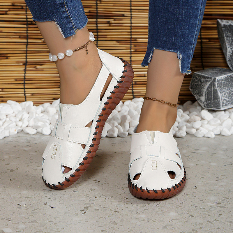 [Prekogranične eksplozije] Sportske sandale za žene, ravne, lagane i udobne, s mekim potplatom, neklizajuće, za majke, vanjska odjeća, plus veličine, za vanjsku trgovinu