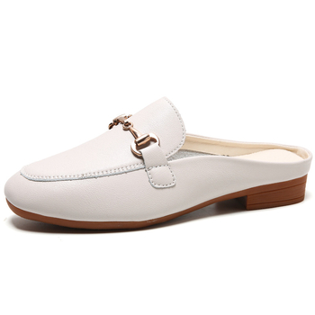 Dámske papuče Baotou, ploché, nízke, letné, všestranné, štýlové, ležérne, priedušné a pohodlné.