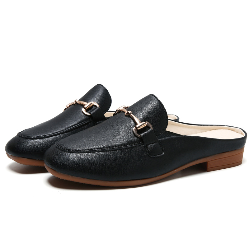 Dámske papuče Baotou, ploché, nízke, letné, všestranné, štýlové, ležérne, priedušné a pohodlné.