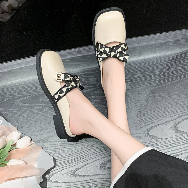 2025. aasta kevadised uued moerihmadega lipsussid naiste mood temperament lihtsad universaalsed mugavad kingad