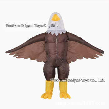 Στολή Αποκριών Eagle Φουσκωτή Στολή Ρούχα Σκηνικής Παράστασης Ευρωπαϊκά και Αμερικανικά Διασυνοριακά Στολίδια Παράστασης