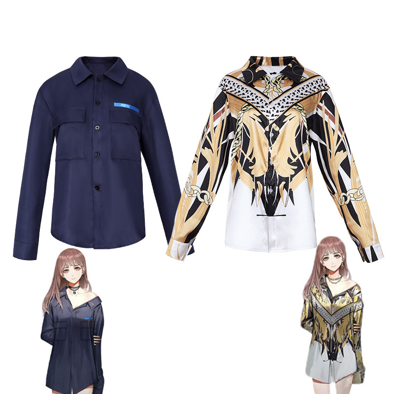 Gaismas un nakts mīlestības cosplay drēbes Youyou vasaras sieviešu meistare gaismas mīlestība bezmiega nakts SHA mi Haiyou krekls sieviešu COS
