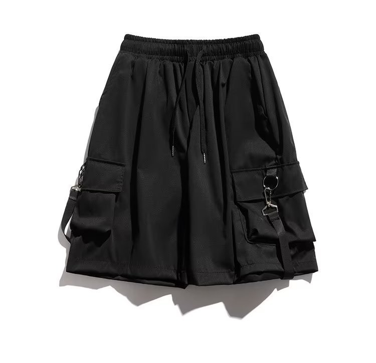 Muške ljetne kratke hlače, radna odjeća, ležerne hlače srednjeg sloja, široke modne hlače, trendi svestrane kratke hlače s karakterom