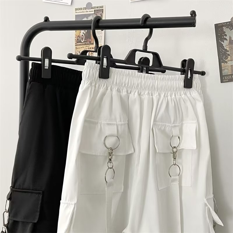 Muške ljetne kratke hlače, radna odjeća, ležerne hlače srednjeg sloja, široke modne hlače, trendi svestrane kratke hlače s karakterom