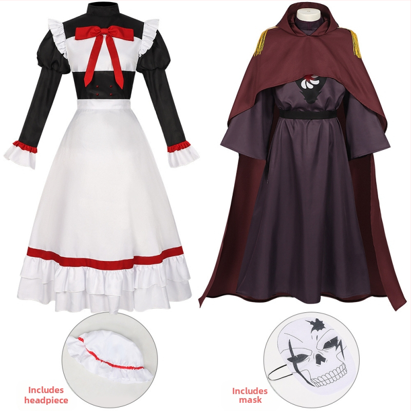 Dēmonu armijas spēcīgākais burvis ir cilvēka cosplay kostīms, akatti safilo multfilmas cosplay kostīms