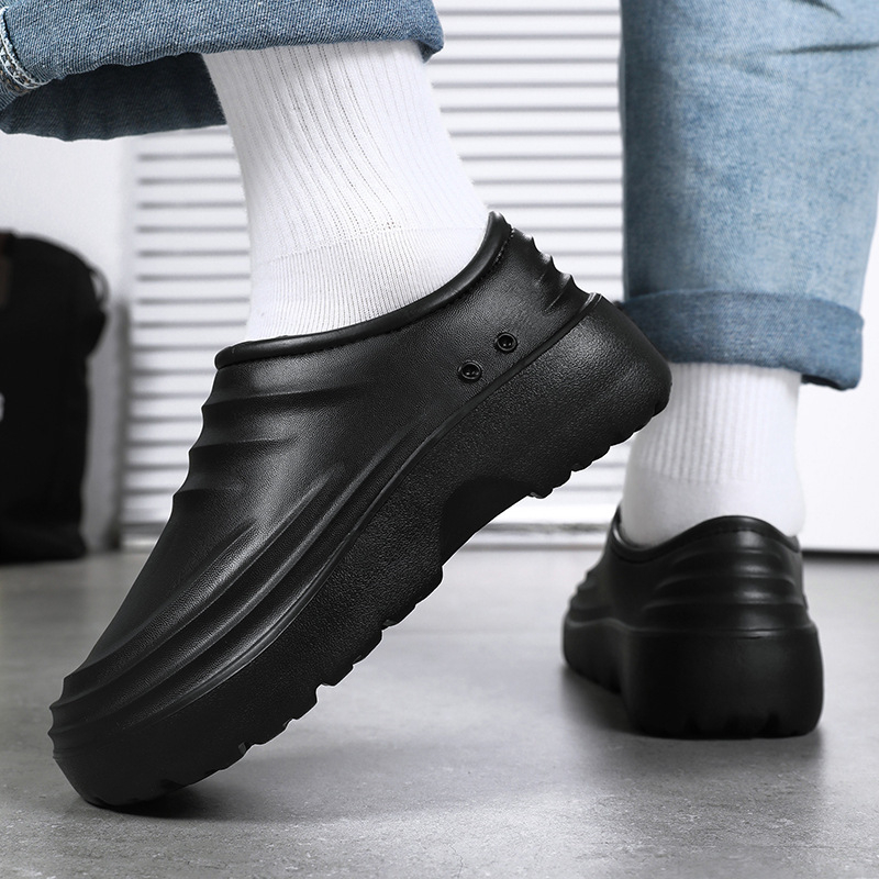 Puuvillased sussid meestele talveks 2024. Uus fliisvoodriga soe paksendatud kodune siseruumides vetthülgav paksu tallaga kott puuvillaste kingadega meestele