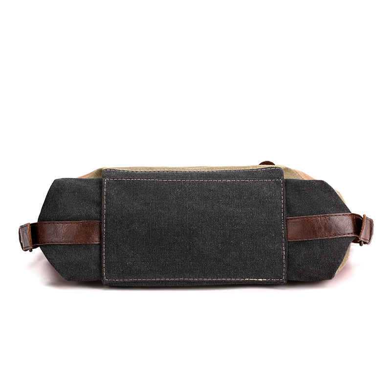 Didmeninė prekyba drobės krepšiu, moteriška pečių rankinė, didelės talpos, paprasta dryžuota rankinė, kontrastingų spalvų, sujungta rankinė, medžiaginis krepšys per petį