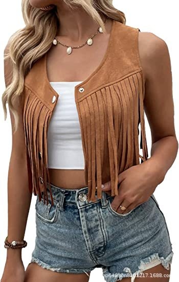 Európa a Spojené štáty americké explodujú na Amazone. AliExpress. Dámsky kabát z jelenej kože, zamatový kabát s prackou a strapcami