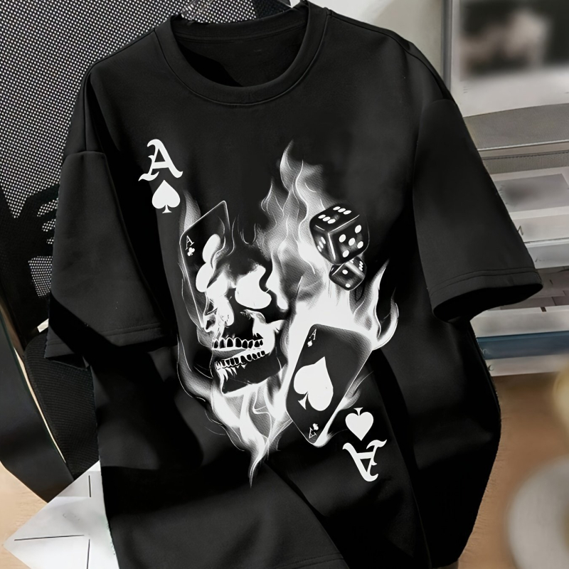 Dámske ležérne halloweenske tričko - krátky rukáv, okrúhly výstrih, strečová polyesterová zmes, prateľné v práčke