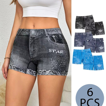 Nauji moteriški apatiniai, besiūliai imitaciniai džinsai, tarpvalstybinio dydžio, europietiško ir amerikietiško dydžio, juosmens elastingos, kvėpuojančios, patogios tamprės.