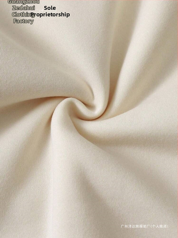 Inawly ženski ležerni top s okruglim izrezom i dugim rukavima, printom slova