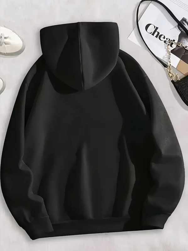 Europska majica s kapuljačom, kreativna, ležerna majica s kapuljačom za žene s printom Pink Panthera