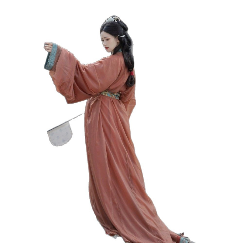 Autentne sõdivate riikide rüü restaureerimine Ma mäe Chu hauakambri Hani dünastia igapäevane suuremahuline originaalne uus sirge rüü kevadeks, suveks ja sügiseks