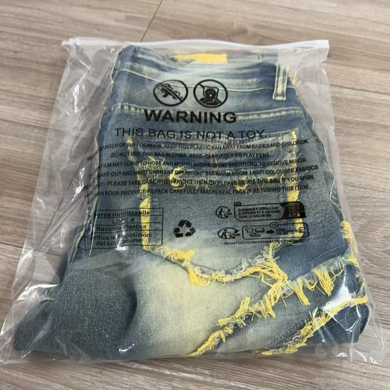 TEMU Nova prekogranična specijalna ponuda za Europu i Sjedinjene Države Poderane elastične traperice s mikro-la resicama za muškarce Amazon AliExpress 8938