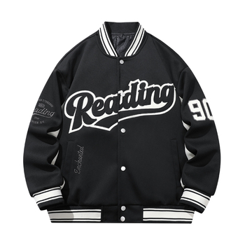 Vienos dalies pristatymo rudens naujas madingas laisvalaikio švarkas INS Honkongo stiliaus laisvas poros sportinis beisbolo uniformos stilius