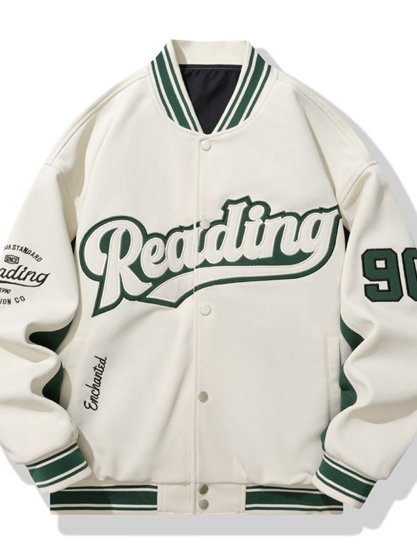 Vienos dalies pristatymo rudens naujas madingas laisvalaikio švarkas INS Honkongo stiliaus laisvas poros sportinis beisbolo uniformos stilius