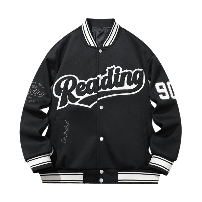 Vienos dalies pristatymo rudens naujas madingas laisvalaikio švarkas INS Honkongo stiliaus laisvas poros sportinis beisbolo uniformos stilius