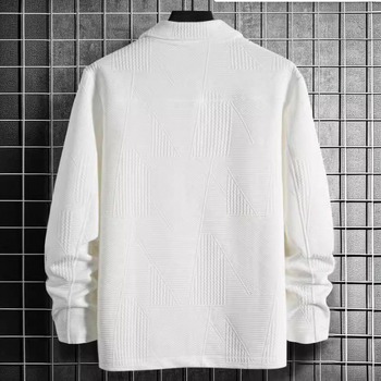 2024 Ευρω-αμερικανικό διασυνοριακό ανδρικό μπουφάν Temu Shein, άνετο και μονόχρωμο