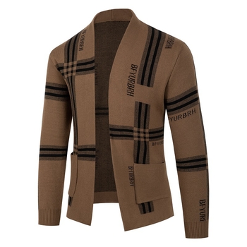 AliExpress φθινόπωρο και χειμώνα μοντέρνο, ασορτί ανδρικό παλτό, μοντέρνο, όμορφο παλτό, ευρωπαϊκό και αμερικανικό, απλό πλεκτό ζακετάκι