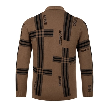 AliExpress φθινόπωρο και χειμώνα μοντέρνο, ασορτί ανδρικό παλτό, μοντέρνο, όμορφο παλτό, ευρωπαϊκό και αμερικανικό, απλό πλεκτό ζακετάκι