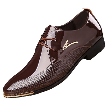 Μυτερό ρετρό βρετανικό ανδρικό δερμάτινο παπούτσι για επαγγελματικά casual παπούτσια, κορεάτικα λουστρίνι ανδρικά δερμάτινα παπούτσια με κορδόνια, μεγάλα μεγέθη, ανδρικά παπούτσια μέγεθος 48