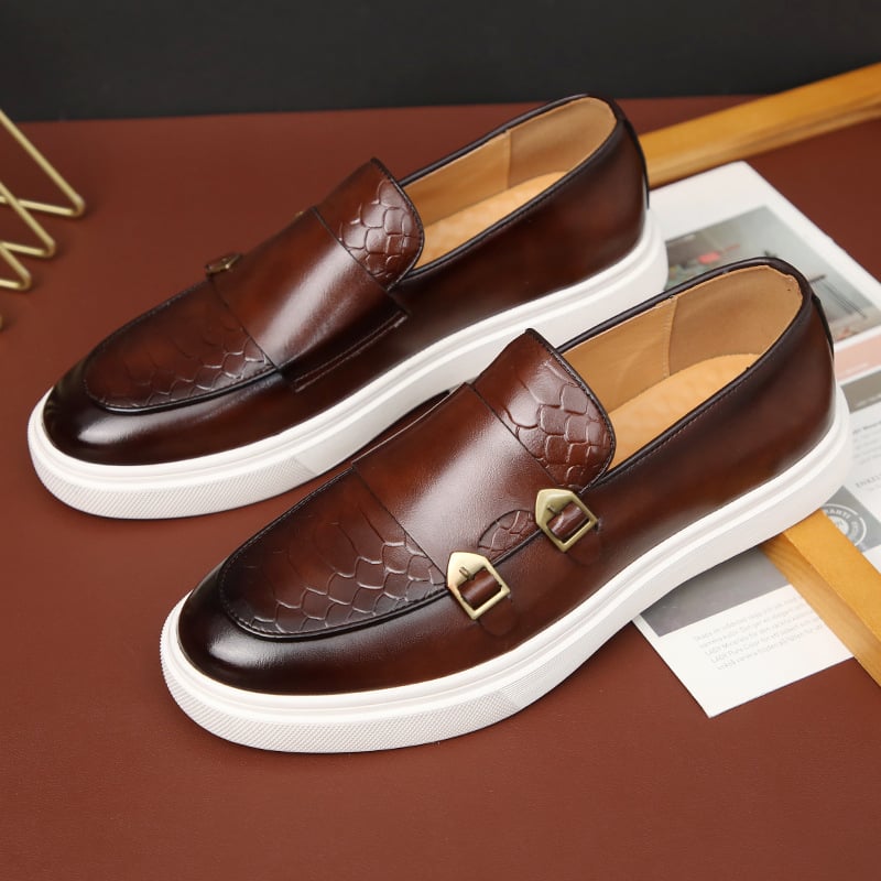 Pantofi în stil britanic, pantofi de bord pentru bărbați, comerț exterior transfrontalier, pantofi pentru bărbați de mărime plus, pantofi casual din piele Amazon, pantofi plați pentru bărbați