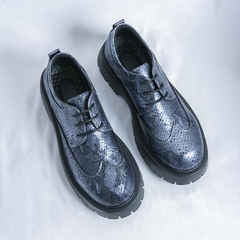 Δερμάτινα παπούτσια Bullock με μεγάλο δάχτυλο, ανδρικά, εφηβικά, μοντέρνα, ανδρικά παπούτσια για υπαίθριες δραστηριότητες, αντιολισθητικά, μοντέρνα, casual παπούτσια για περπάτημα