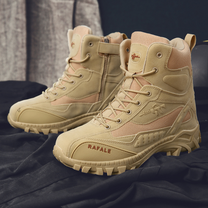 Vanjske martinske čizme Muške cipele Visoke radne čizme Srednje visoke čizme za radnu odjeću Muške penjačke cipele Penjačke čizme Pustinjske čizme većih veličina