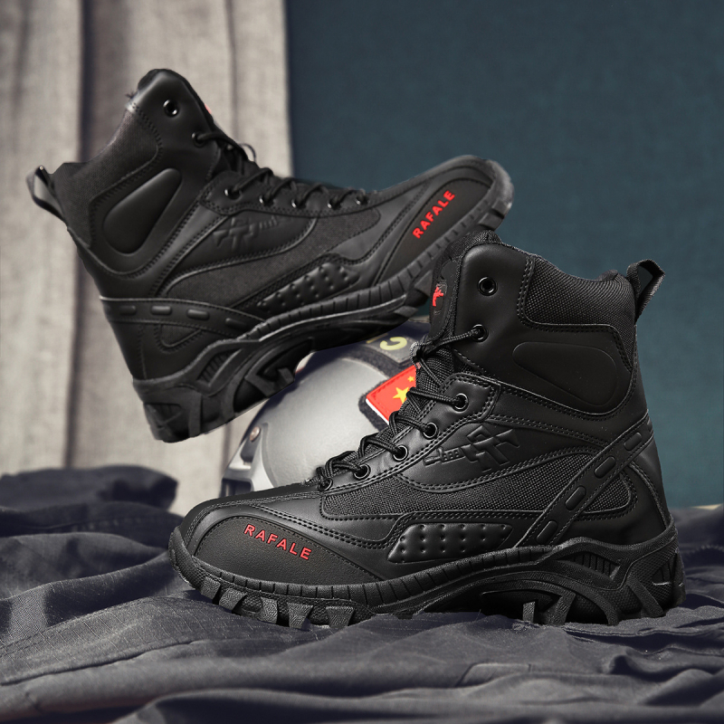 Vanjske martinske čizme Muške cipele Visoke radne čizme Srednje visoke čizme za radnu odjeću Muške penjačke cipele Penjačke čizme Pustinjske čizme većih veličina