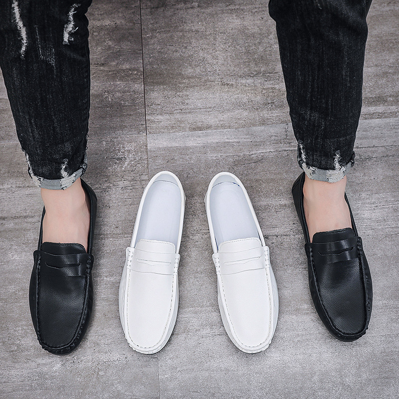 Pánske topánky Tods ležérne kožené topánky s mäkkým povrchom, topánky s mäkkou podrážkou, pánske nazúvacie topánky, ležérne šoférske mokasíny, pánske nazúvacie topánky