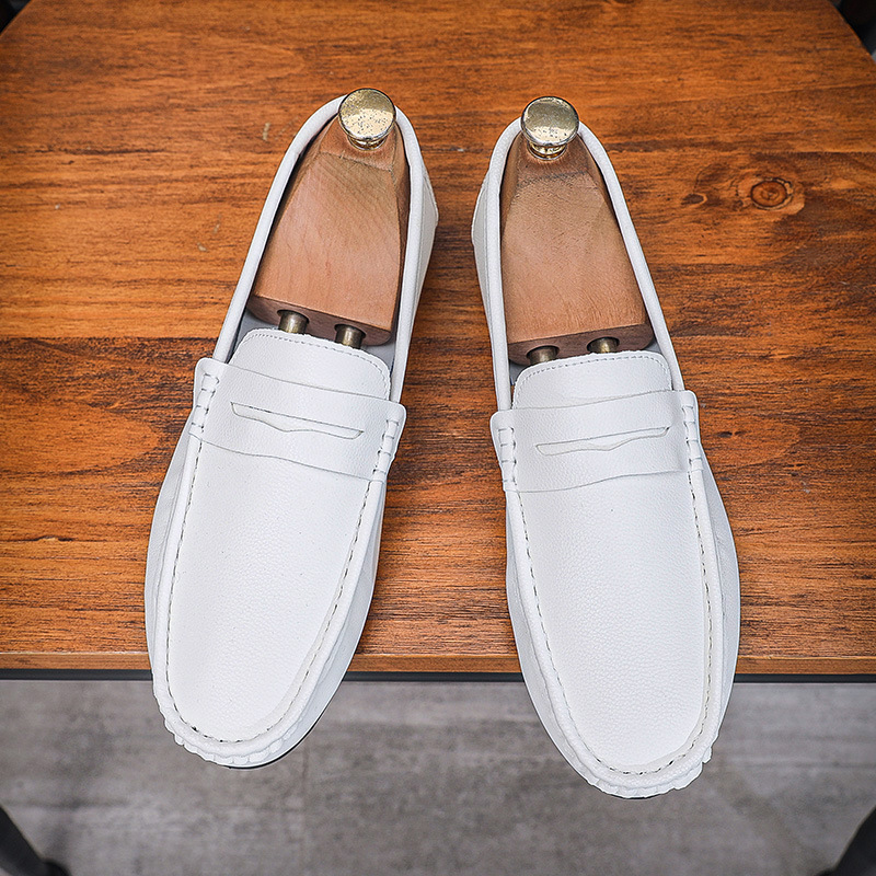 Pánske topánky Tods ležérne kožené topánky s mäkkým povrchom, topánky s mäkkou podrážkou, pánske nazúvacie topánky, ležérne šoférske mokasíny, pánske nazúvacie topánky