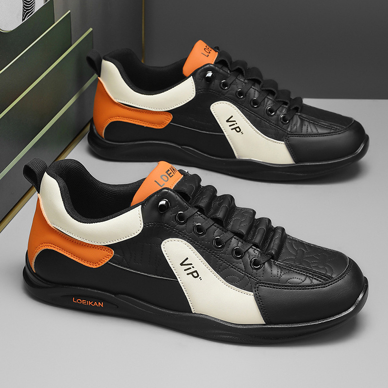 2025. gada pavasara jauni vīriešu apavi bez šņorēm, modes mokasīni, vīriešu ikdienas skrituļslidošanas apavi ar mīkstu zoli, darba vīriešu apavi