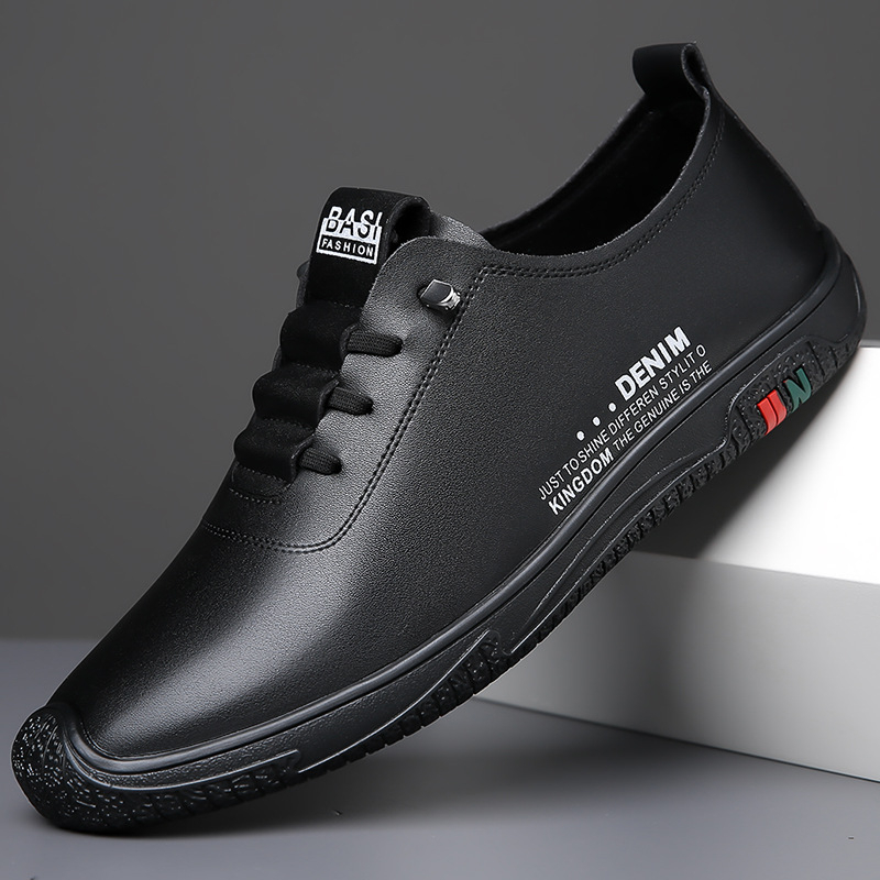 2025 Nove ležerne muške cipele, prozračne cipele s kapom, lijene cipele s kapom, mekani potplat, bijele cipele, izravna prodaja iz tvornice