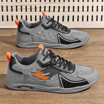 Αθλητικά παπούτσια ανδρικά 2025 άνοιξη νέα μόδα μοντέρνα ανδρικά παπούτσια αναπνεύσιμα παπούτσια παντός εδάφους με κορδόνια μοντέρνα παπούτσια για άνδρες