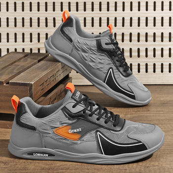 Αθλητικά παπούτσια ανδρικά 2025 άνοιξη νέα μόδα μοντέρνα ανδρικά παπούτσια αναπνεύσιμα παπούτσια παντός εδάφους με κορδόνια μοντέρνα παπούτσια για άνδρες