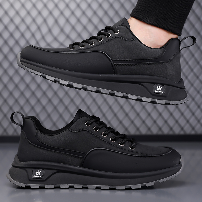 Pánske topánky s hrubou podrážkou, ležérne tenisky, pánske, jeseň 2024, nové, ľahké, pohodlné, protišmykové, bežecké, outdoorové, cestovné topánky