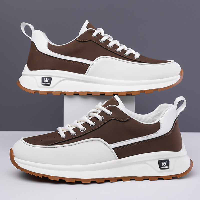 Pánske topánky s hrubou podrážkou, ležérne tenisky, pánske, jeseň 2024, nové, ľahké, pohodlné, protišmykové, bežecké, outdoorové, cestovné topánky