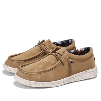 2025 Търговия на едро с ниски крака, ежедневни мокасини, мъжки пролетни мъжки ежедневни обувки, крос гранични, големи размери, модни мъжки обувки