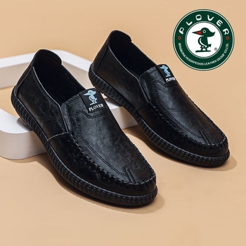[Δέρμα αγελάδας] Δερμάτινα παπούτσια PLOVER ανδρικά 2024 ανδρικά casual δερμάτινα παπούτσια από μαλακό δέρμα με απαλό πάτο, αναπνεύσιμα, αντιολισθητικά δερμάτινα παπούτσια